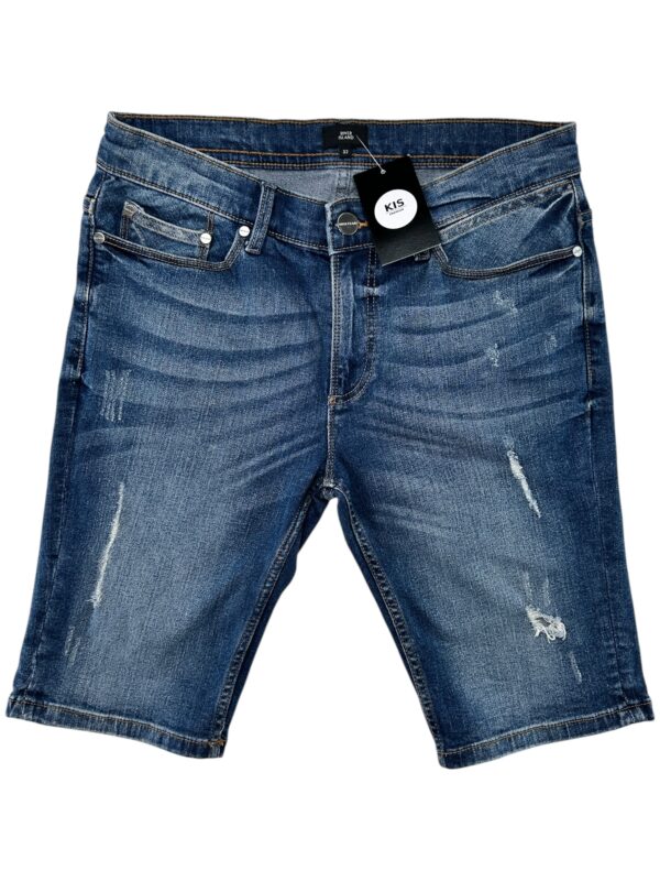 RIVER ISLAND Szorty Męskie Niebieskie M