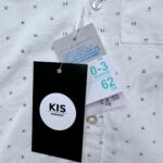 PRIAMRK Koszula Dziecięca Biała Wzorki 62 - zdjęcie 3