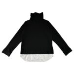 CABLE & GAUGE Bluzka Damska Czarna L - zdjęcie 1