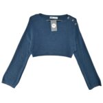 ZARA Sweter Damski Niebieski S - zdjęcie 1