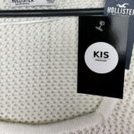 HOLLISTER Bluzka Damska Biała Ażurowa S - zdjęcie 3