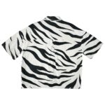 PRETTYLITTLETHING Koszula Damska Biała Zebra XS - zdjęcie 2