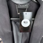 VILA Marynarka Damska Czarna Kwiatowa L - zdjęcie 3