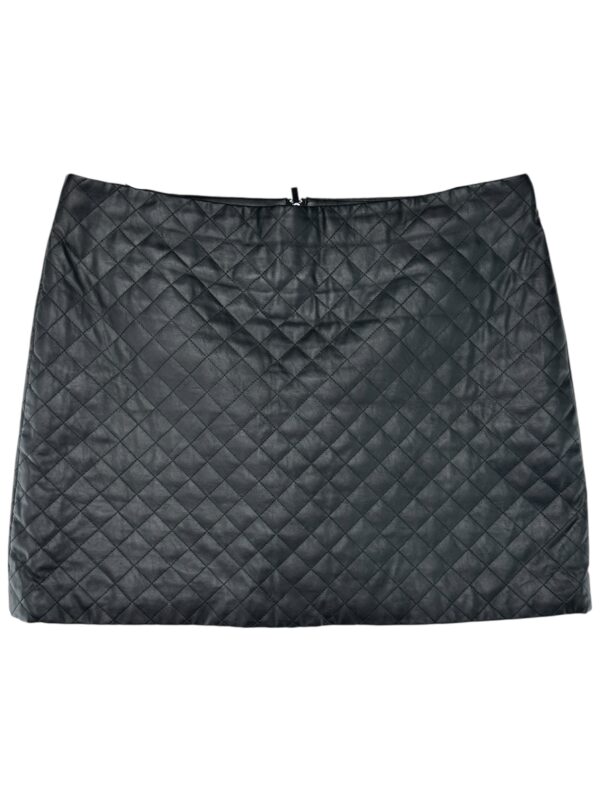 OASIS Spódnica Damska Czarna Pikowana 3XL