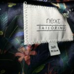 NEXT Kamizelka Męska Niebieska Kratka S - zdjęcie 3