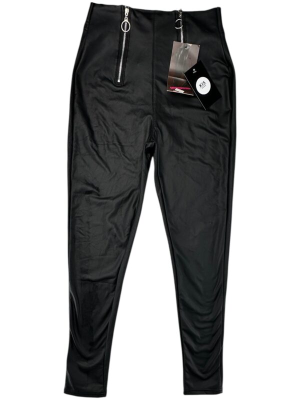 INNA Legginsy Damskie Czarne S/M