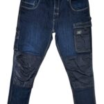 JAMES & NICHOLSON Jeansy Męskie Niebieskie XXL - zdjęcie 1