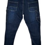 JAMES & NICHOLSON Jeansy Męskie Niebieskie XXL - zdjęcie 2