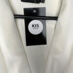 PRETTYLITTLETHING Marynarka Damska Biała 3XL - zdjęcie 3