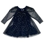 STELL/MCCARTNEY Sukienka Dziecięca Granatowa 92 - zdjęcie 1