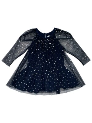 STELL/MCCARTNEY Sukienka Dziecięca Granatowa 92