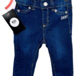 DKNY Spodnie Dziecięce Niebieskie 80 - zdjęcie 1