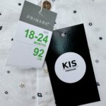 PRIMARK Koszula Dziecięca Biała Wzorzysta 92 - zdjęcie 3