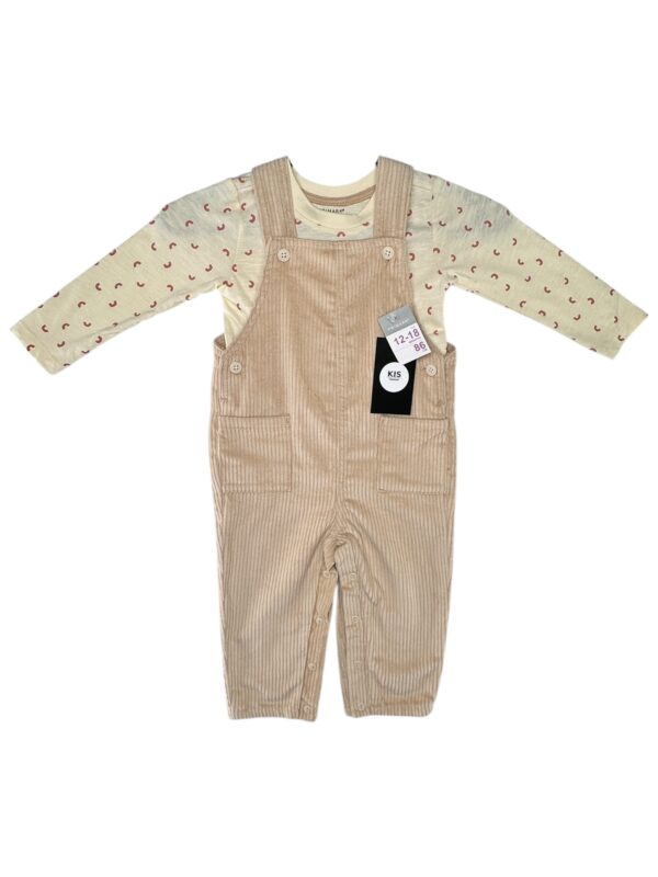 PRIMARK Komplet Dziecięcy Beżowy Rozmiar 86