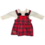 F&F Komplet Dziecięcy Czarno-Czerwony Kratka 62 - zdjęcie 1