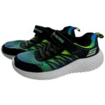 SKECHERS Buty Dziecięce Zielono-Czarne Rozmiar 33 - zdjęcie 2
