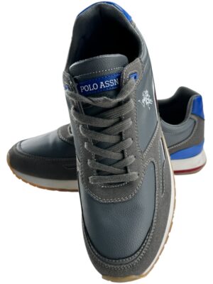 U.S. POLO ASSN. Obuwie Męskie Szare 44