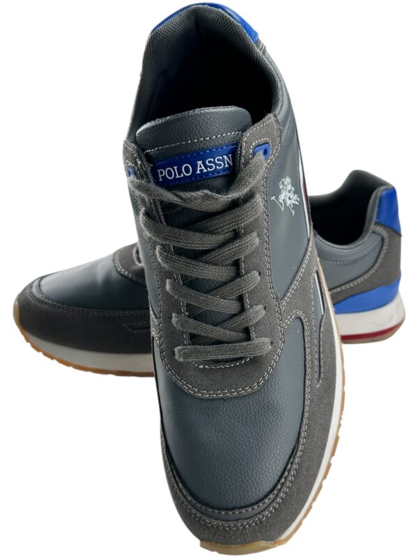 U.S. POLO ASSN. Obuwie Męskie Szare 44