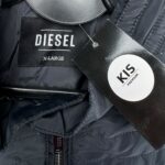 DIESEL Kurtka Męska Czarna XL - zdjęcie 3