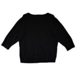 MONSOON Sweter Damski Czarny 5XL - zdjęcie 2