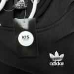 INSPIROWANA ADIDAS Bluza Damska Czarna L - zdjęcie 3