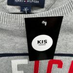 TOMMY HILFIGER Sweter Męski Szary L - zdjęcie 3