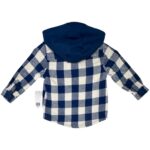 F&F Kurtka koszulowa Dziecięca Niebieska Kratka 98 - zdjęcie 2