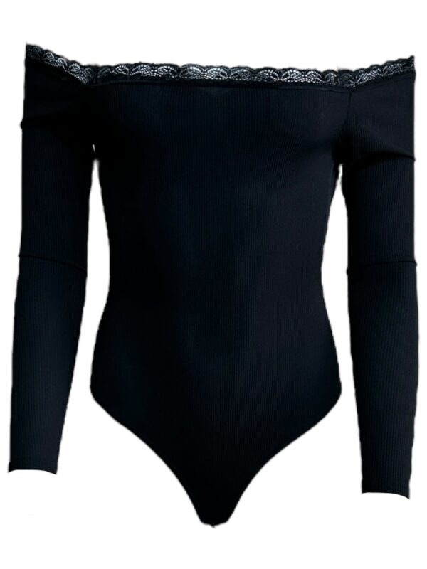 NASTY GAL Body Damskie Czarne S