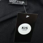 NASTY GAL Body Damskie Czarne S - zdjęcie 3