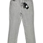 STRADIVARIUS Jeansy Damskie Szare M - zdjęcie 1