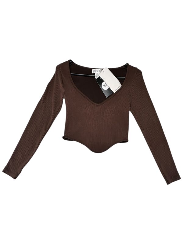 CHERRY KOKO Bluzka Damska Brązowa M/L