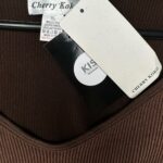 CHERRY KOKO Bluzka Damska Brązowa M/L - zdjęcie 3