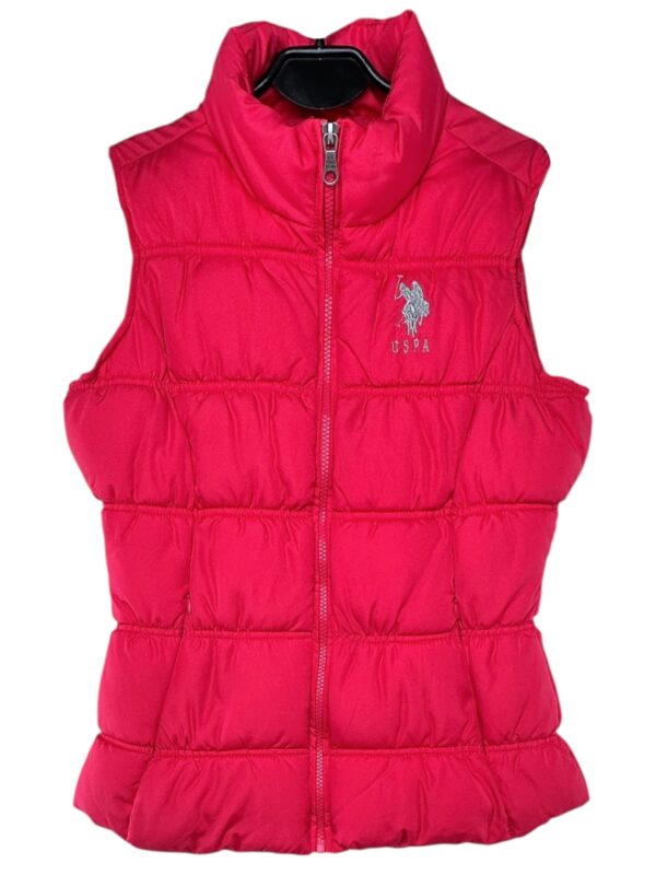 U.S. POLO ASSN. Kamizelka Damska Różowa M