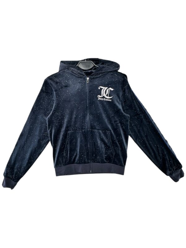 JUICY COUTURE Bluza Dziecięca Granatowa Z Kapturem 128