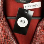 GEORGE Kurtka Damska Czerwona S/M - zdjęcie 3