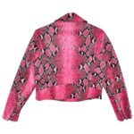 GUESS Kurtka Damska Różowa Wzór Wężowy M - zdjęcie 2