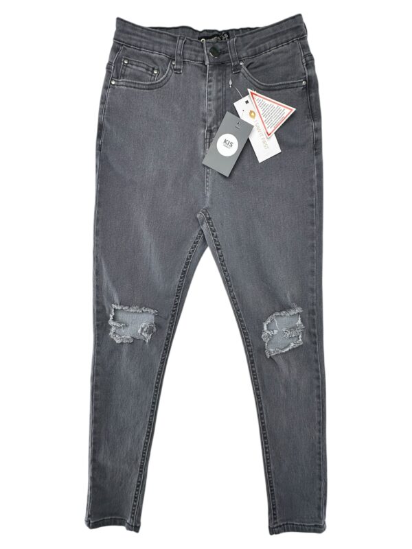 I SAW IT FIRST Jeansy Damskie Szare M