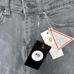 I SAW IT FIRST Jeansy Damskie Szare M - zdjęcie 3