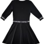 ALEXANDER WANG Sukienka Damska Czarna S - zdjęcie 2