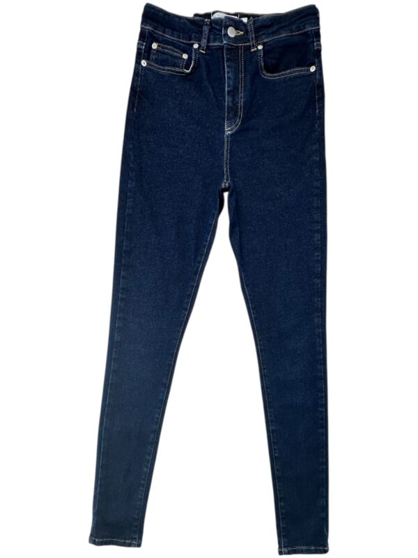 IN THE STYLE Jeansy Damskie Niebieskie M