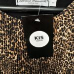 SABRINA DIAMANTI Bluzka Damska Brązowa Zwierzęcy L - zdjęcie 3