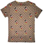 Koszulka Damska Brązowa M Print (nadruk) Poliester - zdjęcie 2