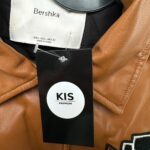 BERSHKA Kurtka Damska Brązowa L - zdjęcie 3