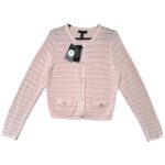 NEW LOOK Sweter Kardigan Damski Różowy L - zdjęcie 1
