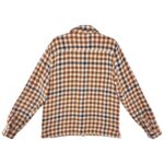 TOPMAN Koszula Męska Brązowa Kratka M Bawełna - zdjęcie 2