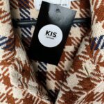 TOPMAN Koszula Męska Brązowa Kratka M Bawełna - zdjęcie 3