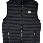 INSPIROWANA MONCLER Kamizelka Męska Czarna L - zdjęcie 1