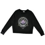 ONLY Bluza Damskie Czarne Print L - zdjęcie 1