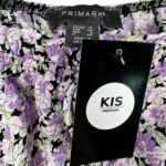 PRIMARK Bluzka Damska Fioletowa Kwiaty L - zdjęcie 3