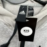 ADIDAS Bluza Męska Szara M - zdjęcie 3